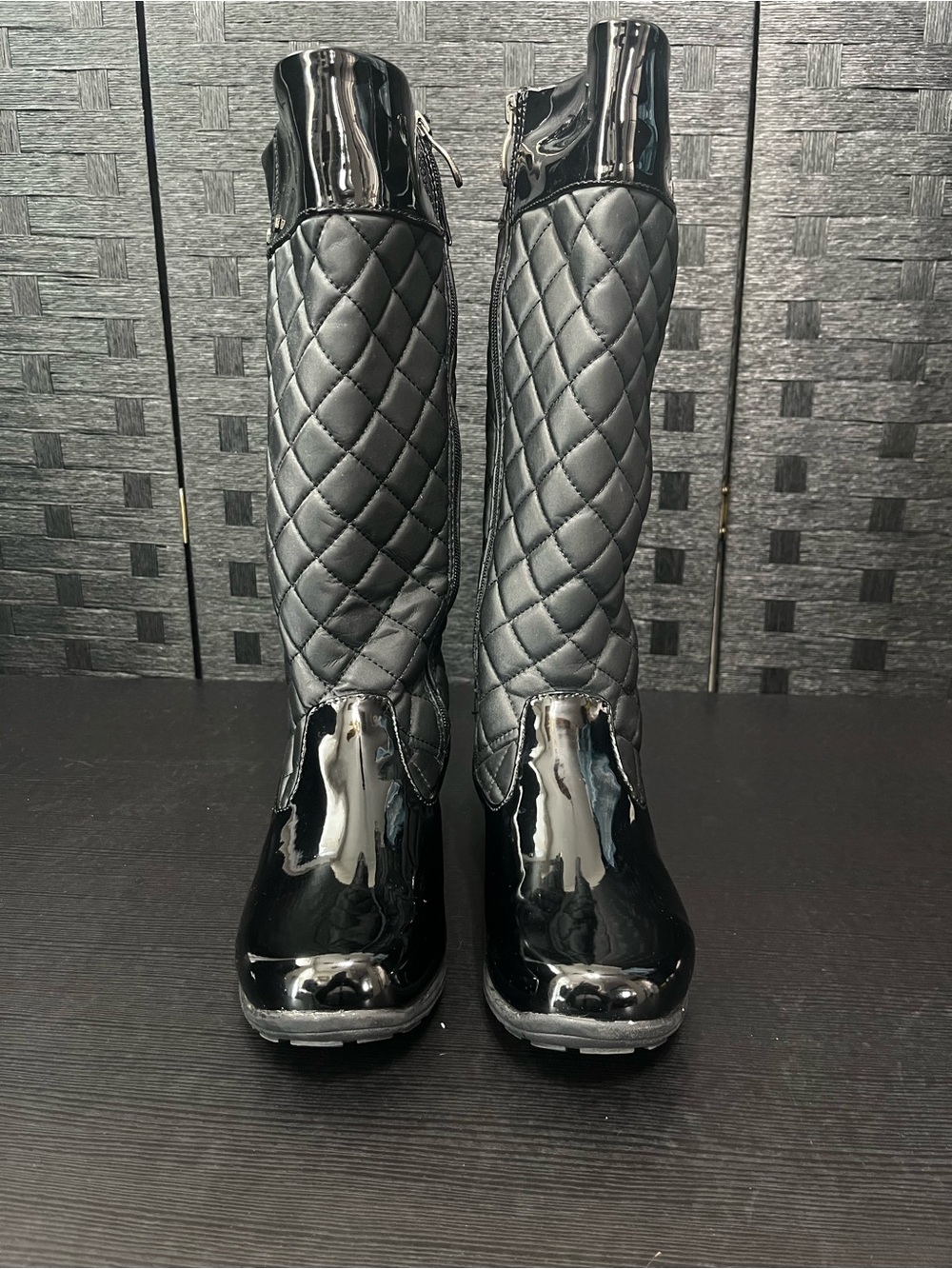 Women’s Khombu Tall Quilted All-Weather Boots, Size 8.5